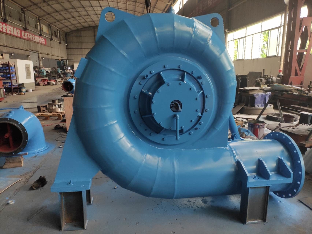 Hoge duurzaamheid Hydroturbine Generator voor 50HZ/60HZ Frequentie en Waterkop 5m-500m