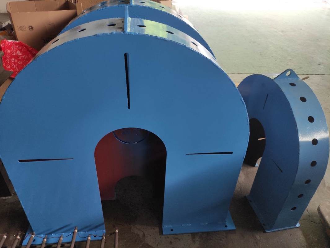 Op maat gemaakte Corlor waterturbine voor verticale/horizontale installatie met roestvrij staal