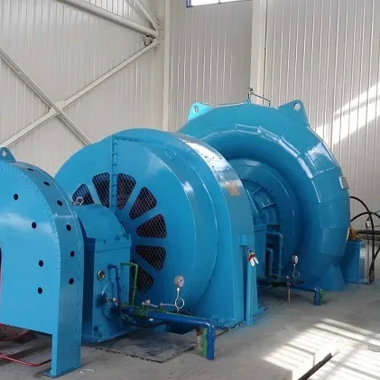 Efficiëntie Francis waterturbine behoefte parameters 5m-500m water hoofd voor de opwekking van elektriciteit