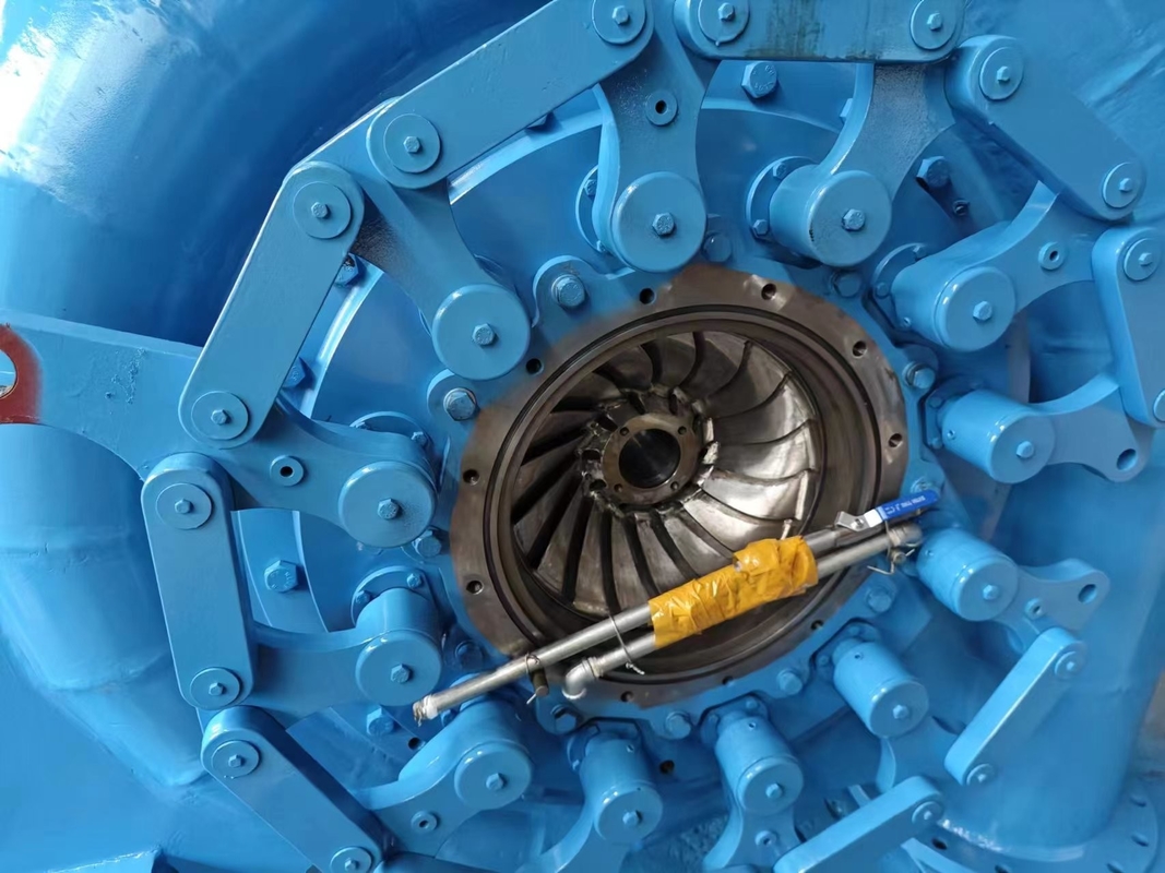 Efficiëntie Francis waterturbine behoefte parameters 5m-500m water hoofd voor de opwekking van elektriciteit