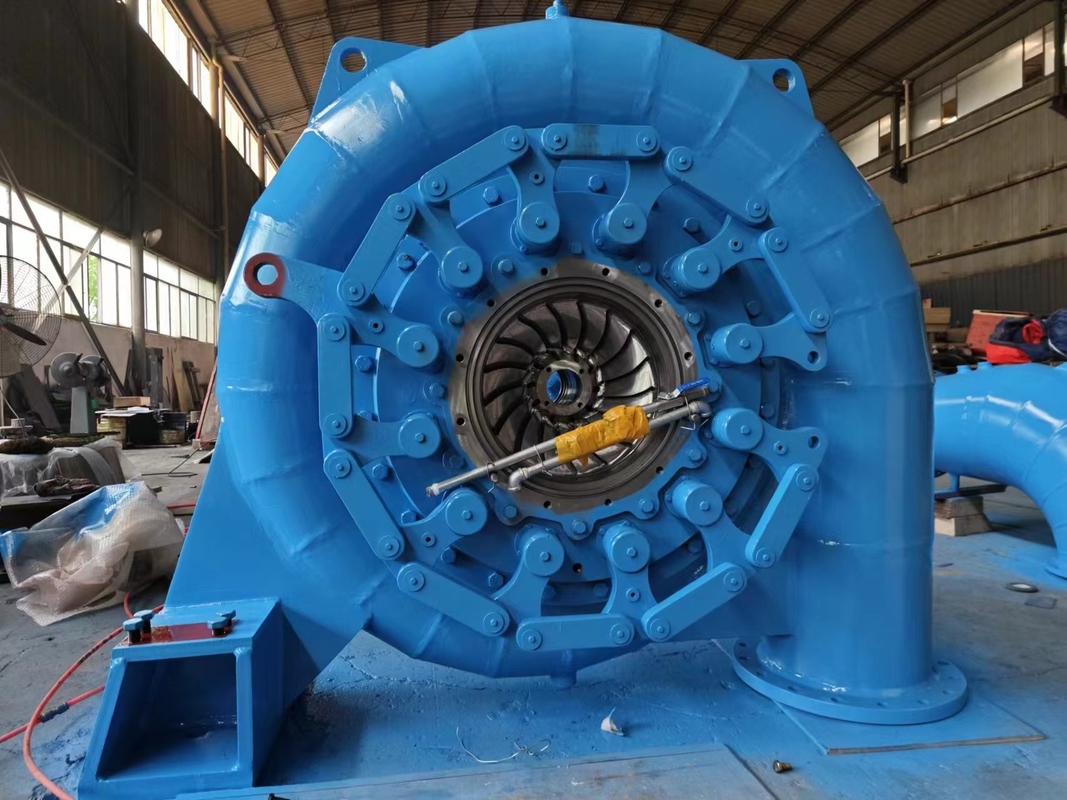 Hydroturbinegenerator met duurzaamheid Optimale snelheid 450-1000 tpm en aangepaste modelparameters