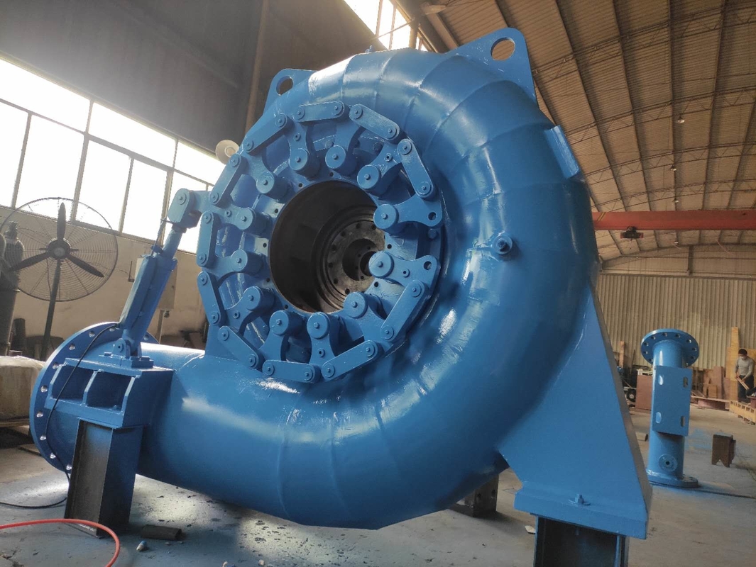 Hydroturbinegenerator met duurzaamheid Optimale snelheid 450-1000 tpm en aangepaste modelparameters