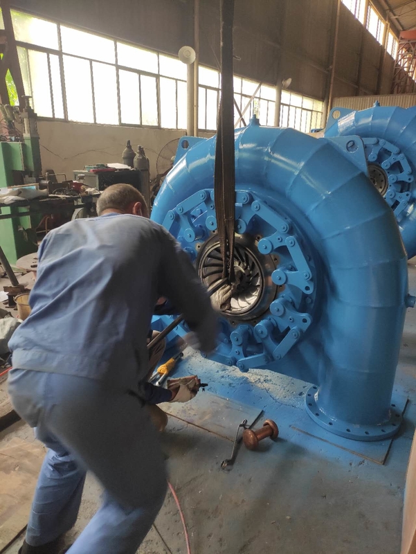 Gepersonaliseerde 50HZ/60HZ waterturbine generator 450-1000rpm Waterkop 5m-500m Voor optimale efficiëntie