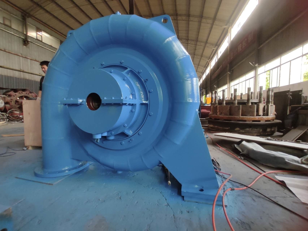 Stalen waterturbinegenerator 50HZ/60HZ aangepaste duurzaamheid voor 5m-500m waterkop