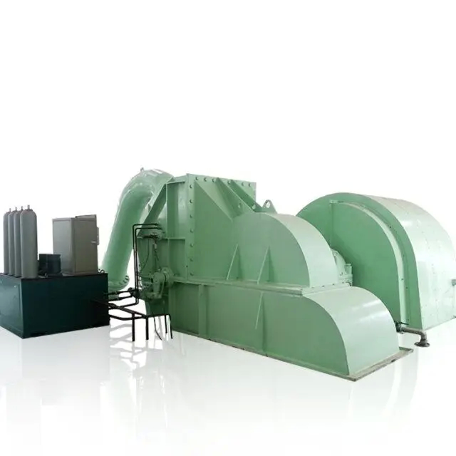 Variabele snelheid waterturbinegenerator met 300-3000 tpm bereik en automatische/handmatige bediening