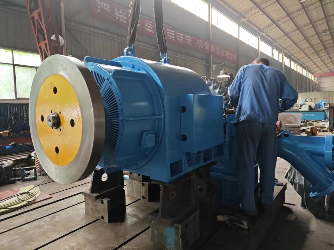 Capaciteit Staal Kaplan Hydroturbine Francis Hydroturbine Custom Model voor 200kw-20mw Power Scale