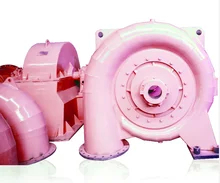 Brushless waterturbine generator 200kw-20mw Verticale installatie 50Hz/60Hz Nominale frequentie 220V-690V Spanning