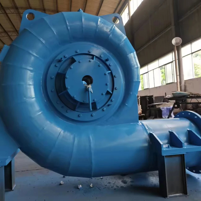 200kw-20mw aangepaste staal en roestvrij staal Francis turbinegenerator voor snelheidsrotatie