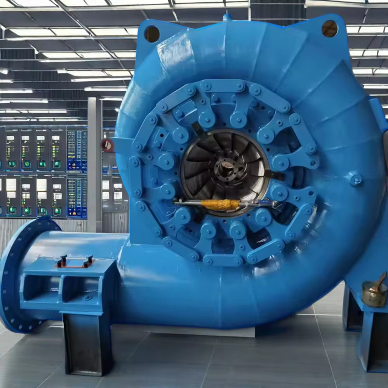 Lucht- en waterkoeling waterturbine-generator met op maat gemaakte corler