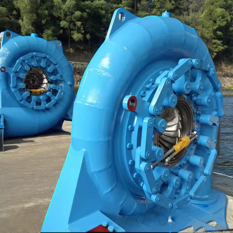 Efficiëntie Waterturbinegenerator met automatische bediening - Horizontale installatie - Aanpasbare kleur