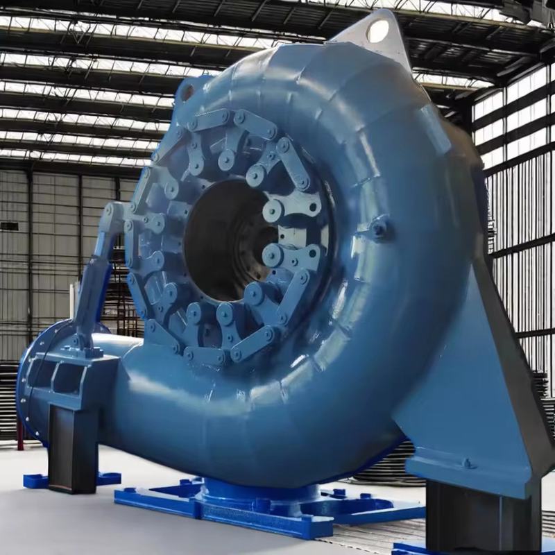 50Hz/60Hz roestvrij staal Francis waterturbine generator Nominale waterkop 20m-300M