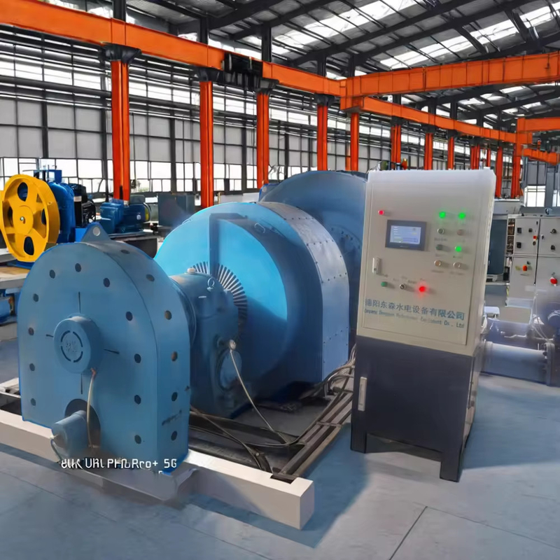 200kw-20mw waterturbinegenerator voor verschillende waterhoofden 50HZ/60HZ Frequentie 450-1000rpm