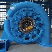 Duurzaamheid Hydroturbinegenerator met aangepast model 5m-500m Waterkop 50HZ/60HZ Frequentie