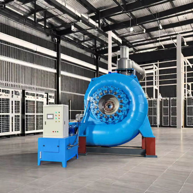 Efficiëntie Waterturbinegenerator met automatische bediening - Horizontale installatie - Aanpasbare kleur