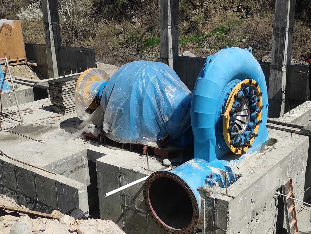 Gepersonaliseerde duurzaamheid Hydroturbinegenerator met componenten van roestvrij staal voor 50HZ/60HZ-toepassingen