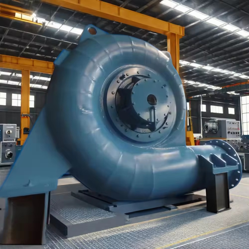 Op maat gemaakte hydroturbinegenerator met een frequentie van 450-1000 t/min en een frequentie van 50 Hz/60 Hz voor een wateroppervlakte van 5 m-500 m