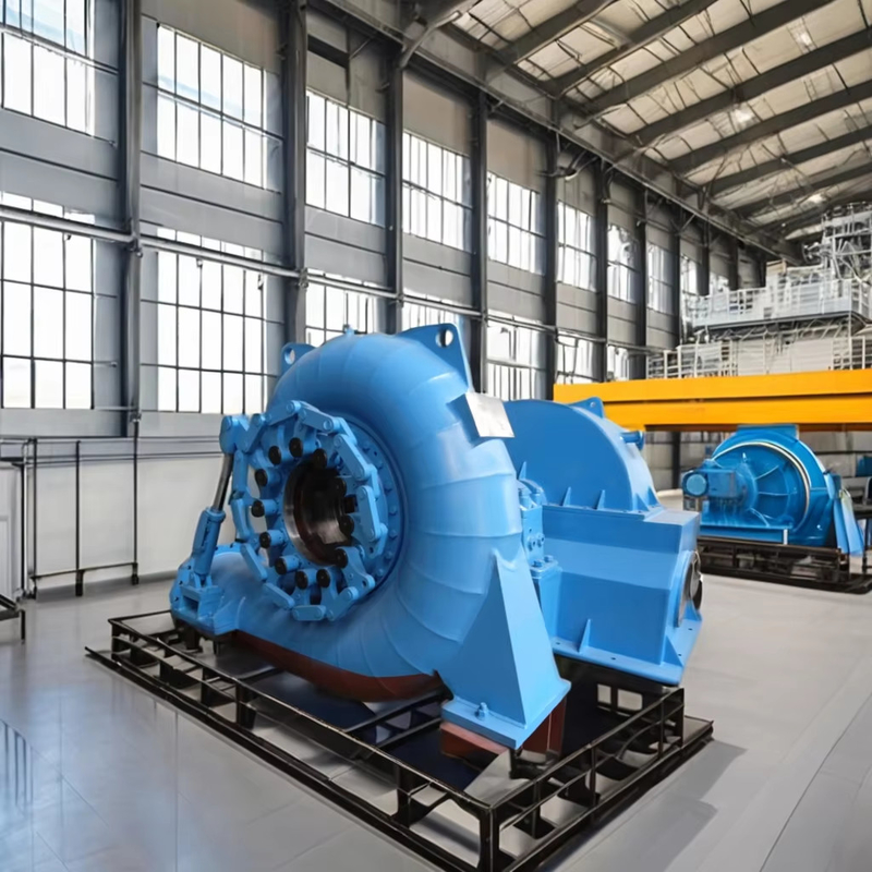 Hoge duurzaamheid Hydroturbine Generator voor 50HZ/60HZ Frequentie en Waterkop 5m-500m