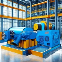 Turbo-turbinegenerator van 5 t tot 20 t voor waterkrachtcentrales met een hoog vermogen