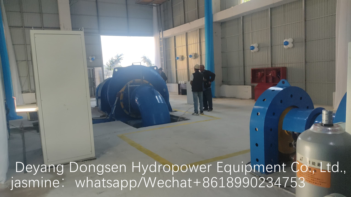 400V 800V 6.3kV 10kV Nominale Spanning Roestvrij staal Runner Francis Turbine Generator