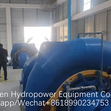 Gepersonaliseerde kleurlucht/waterkoeling Hydro-elektrische waterturbinegenerator voor buiteninstallatie