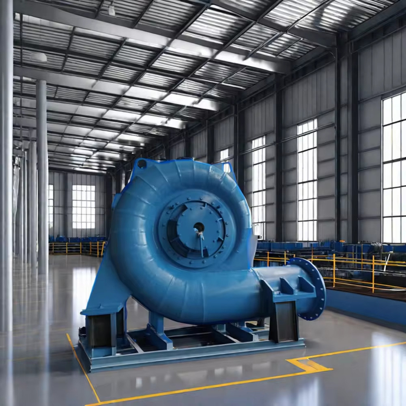 Op maat gemaakte waterturbinegenerator met kleurdoeltreffendheid voor waterkrachtcentrales