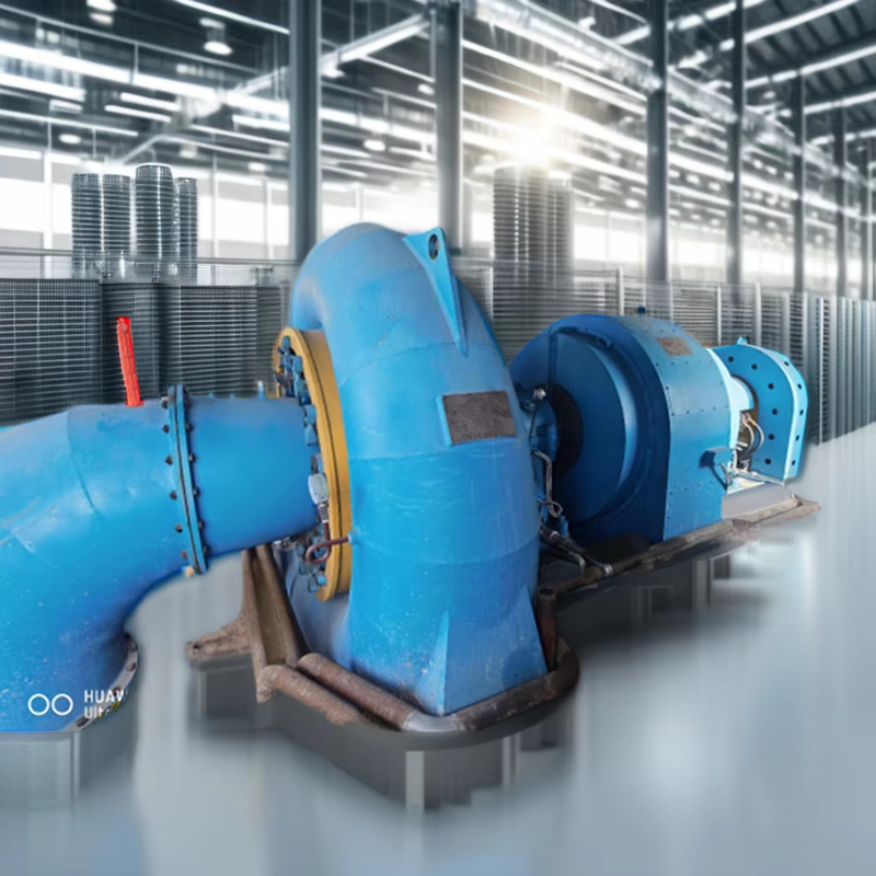 Waterturbinegenerator voor lucht/waterkoeling voor 200kw-20mw Nominale frequentie 50Hz/60Hz