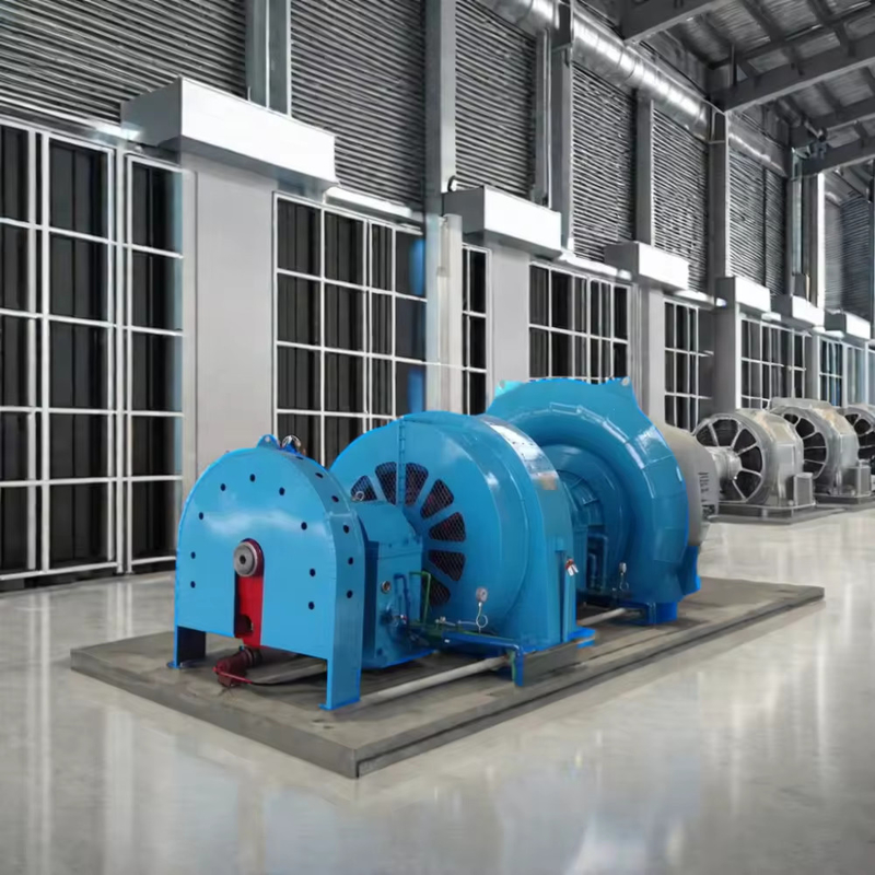 Op maat gemaakte waterturbinegenerator met kleurdoeltreffendheid voor waterkrachtcentrales
