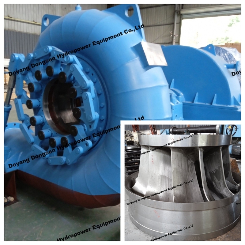 Verticale of horizontale installatie Francis-turbinegenerator met automatische bediening voor energiecentrales