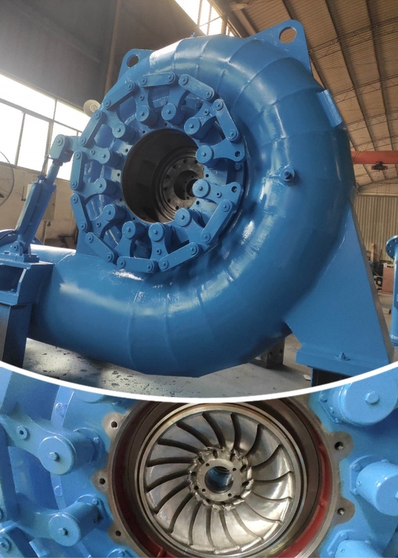 Gepersonaliseerde kleurverticale waterturbinegenerator met statische silicium-opwinding