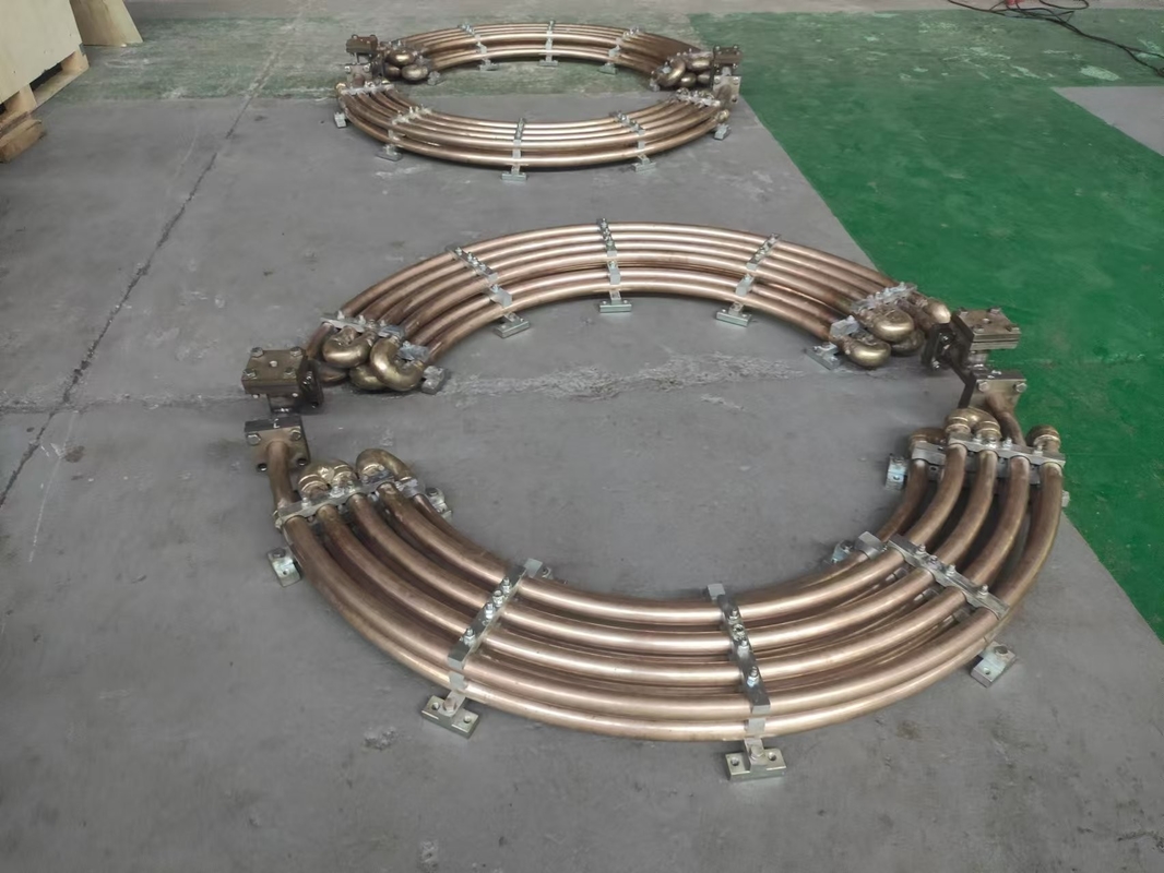 Wand gemonteerde oliekoeler voor waterturbine-eenheid Versnellingsbereik 150 rpm-1000 rpm Geschikt