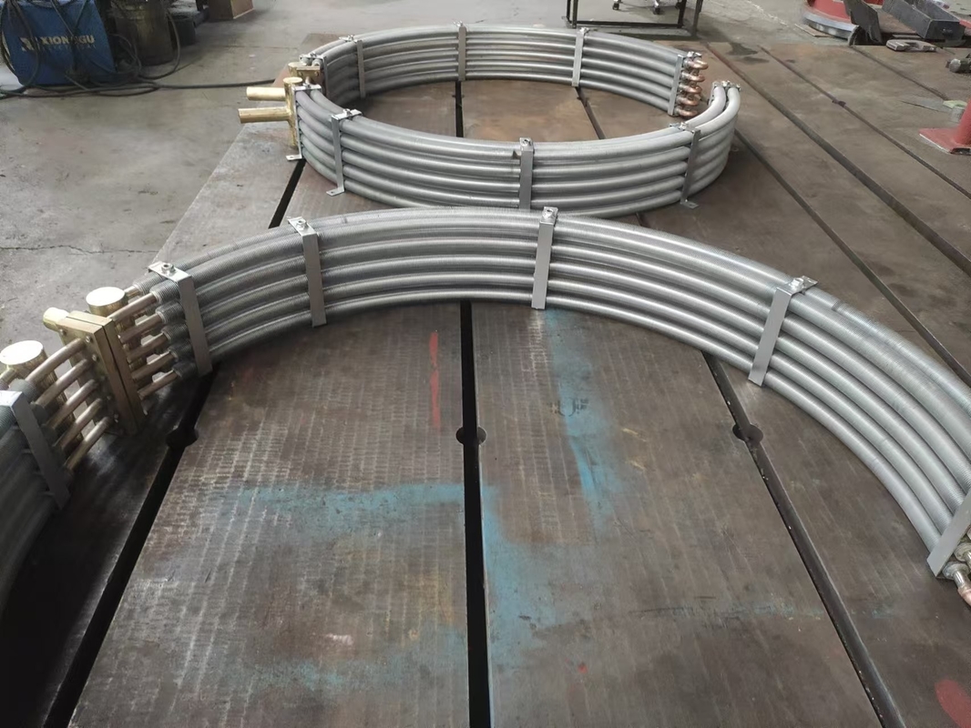 Wand gemonteerde oliekoeler voor waterturbine-eenheid Versnellingsbereik 150 rpm-1000 rpm Geschikt