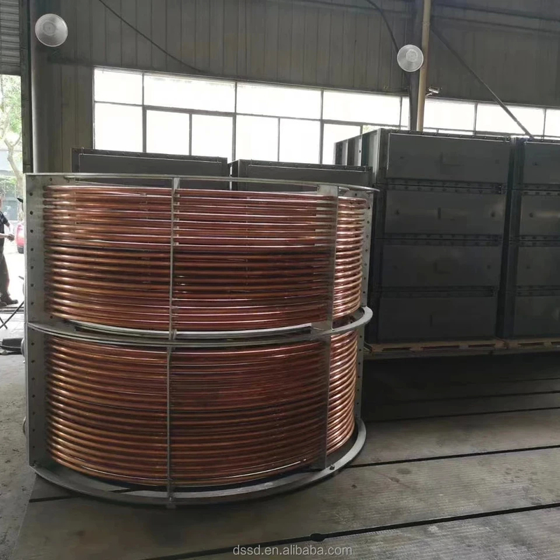 Wand gemonteerde oliekoeler voor waterturbine-eenheid Versnellingsbereik 150 rpm-1000 rpm Geschikt