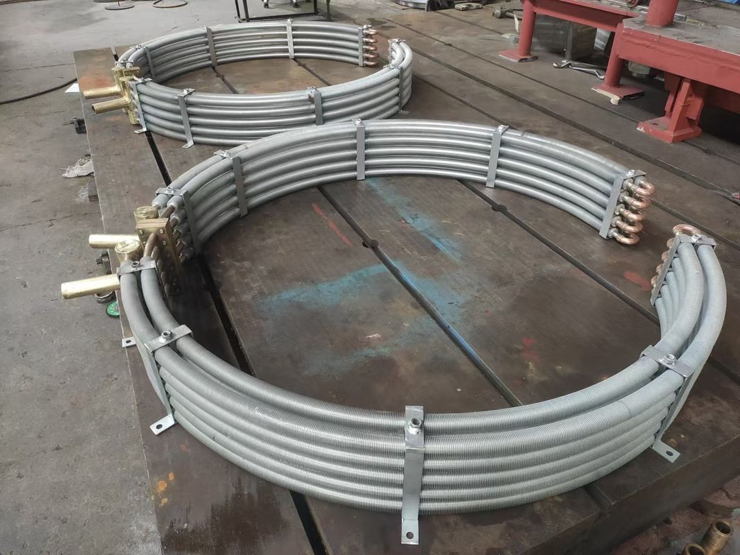 Olieviscositeitsbereik 10-500 cSt Hydraulische Oliekoeler OEM Rechts Biedt Koeling van Hydraulische Vloeistof en Stabiliteit van de Systeemtemperatuur