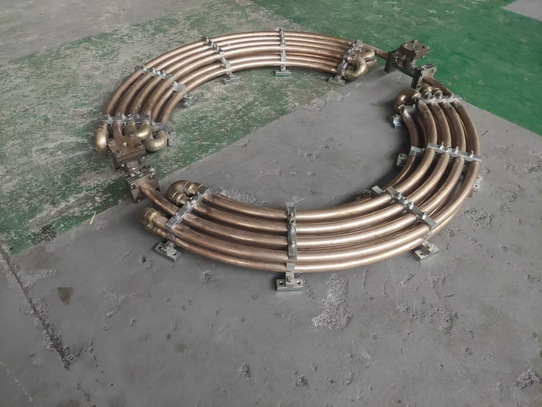 Gepersonaliseerde muur gemonteerde snelheidsbereik 150 RPM-1000 RPM Hydroturbine olie koelers Eenheden 10-50 Kg