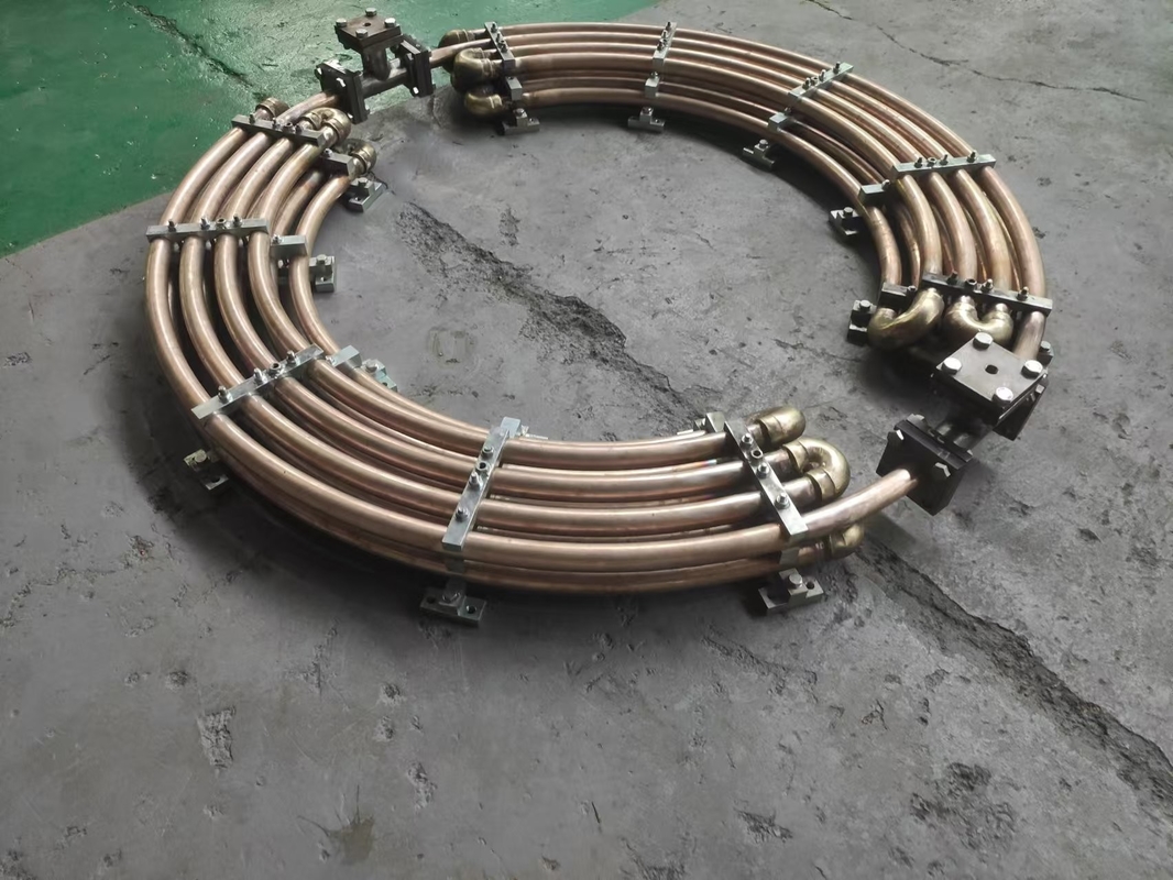 Gepersonaliseerde muur gemonteerde snelheidsbereik 150 RPM-1000 RPM Hydroturbine olie koelers Eenheden 10-50 Kg