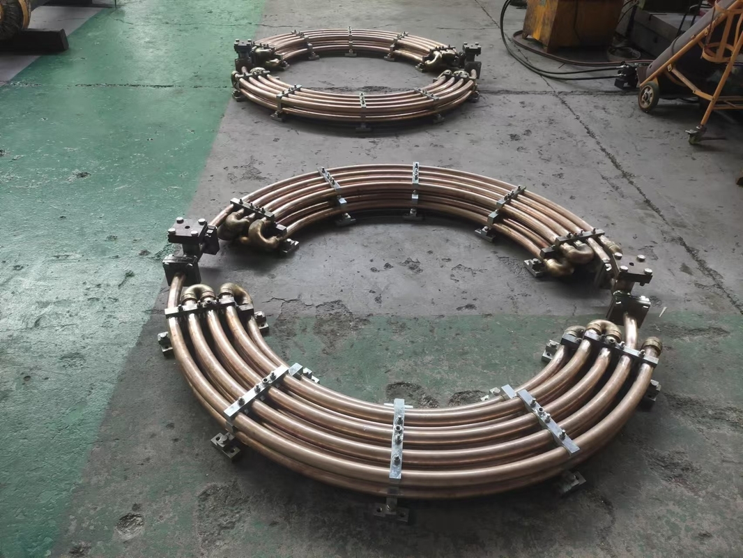 Gepersonaliseerde muur gemonteerde snelheidsbereik 150 RPM-1000 RPM Hydroturbine olie koelers Eenheden 10-50 Kg