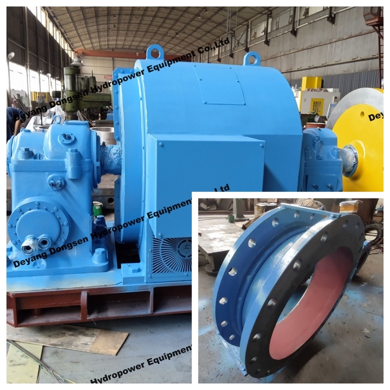 Gepersonaliseerde Francis Turbine Generator Met Elektrische Apparatuur Microgoverner Voor Waterkrachtcentrale