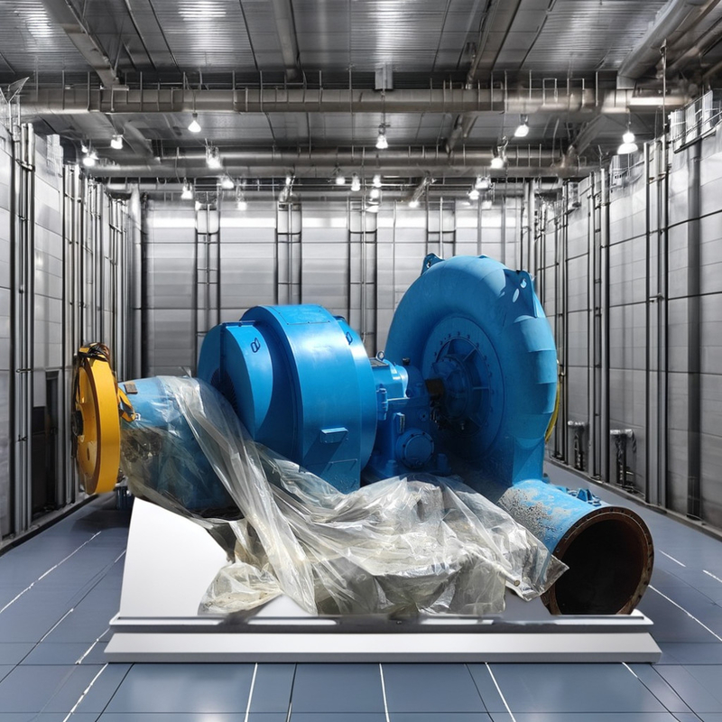 200kw-20mw waterturbine generator Verticaal / horizontaal Installatie Lange levensduur
