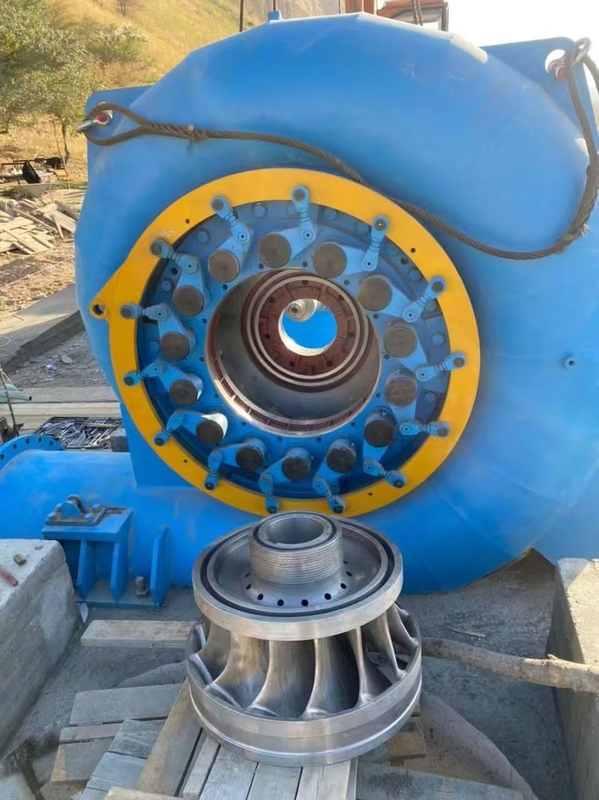 200kw-20mw waterturbine generator Verticaal / horizontaal Installatie Lange levensduur