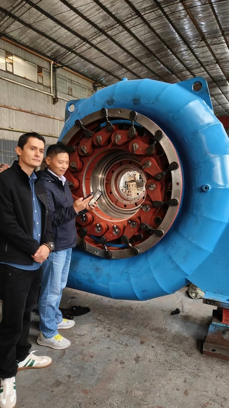 200kw-20mw waterturbine generator Verticaal / horizontaal Installatie Lange levensduur