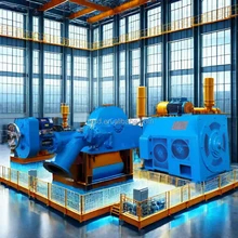 Hydraulische turbinegeneratoren van 5 t tot 20 t met een nominale spanning van 220 V tot 11000 V