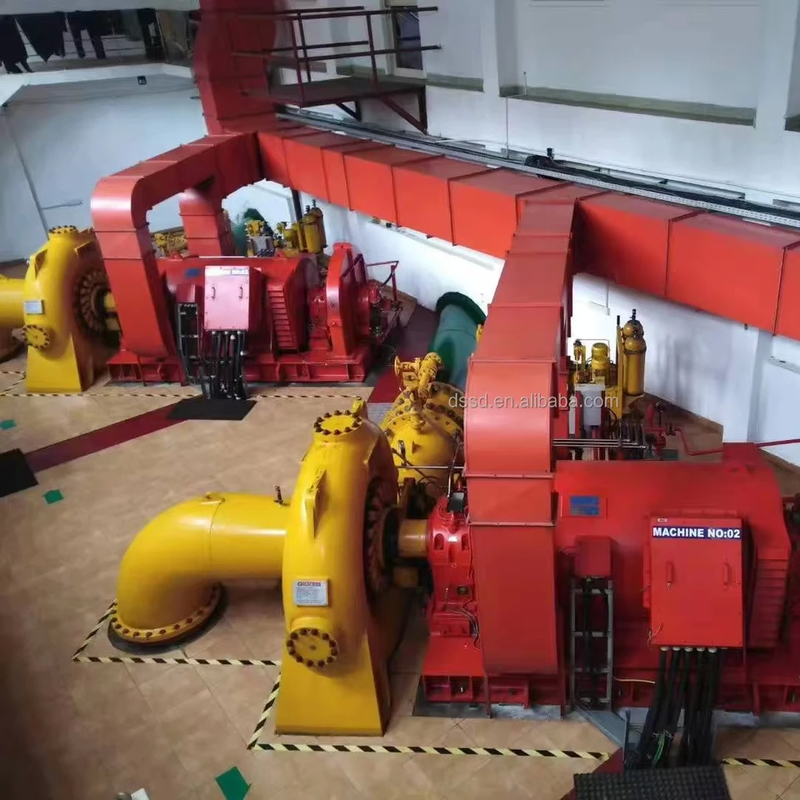 50Hz/60Hz frequentie geregelde waterturbine generator met aanpasbare kleur en koelmethode