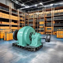 Verticale / horizontale installatie aangepaste 200kw-20mw waterturbine generator met lucht / water koeling