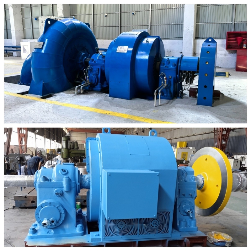 Hoge-efficiëntie waterturbinegenerator voor elektriciteitsopwekking voor waterkrachtcentrales