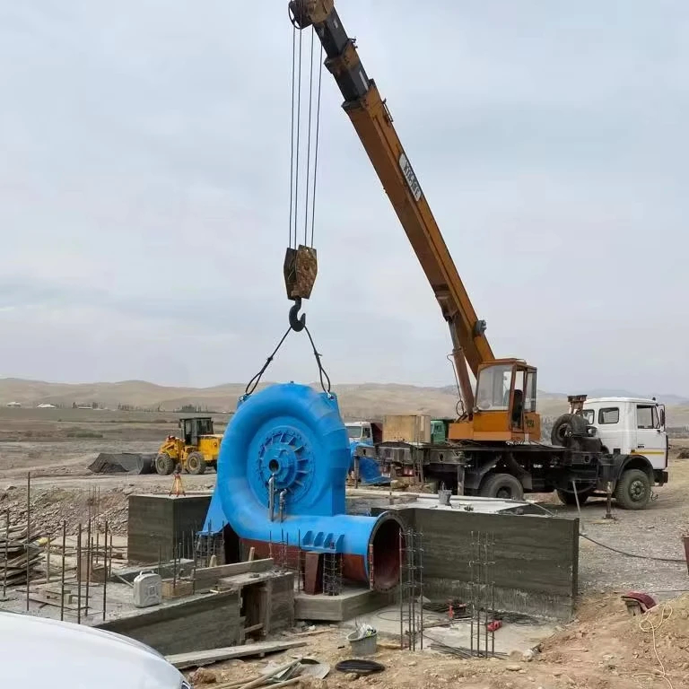 Gepersonaliseerd staal en roestvrij staal Francis Turbine Generator Watergenerator 50HZ/60HZ