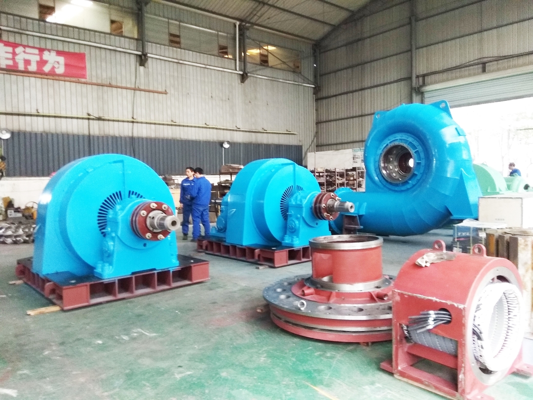 Waterhead Range Hydroturbine Generator 5m-500m Perfect voor High Head toepassingen