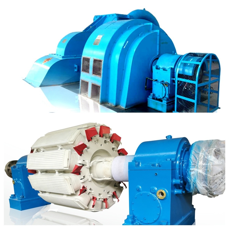 IP54 Beschermingsgraad Pelton-type turbinegenerator voor elektriciteitsopwekking in gietijzer/roestvrij staal