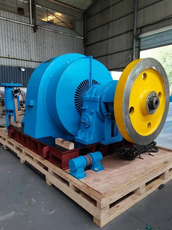 Volledig automatische controle horizontale kleine waterturbine generator met statische silicium opwinding