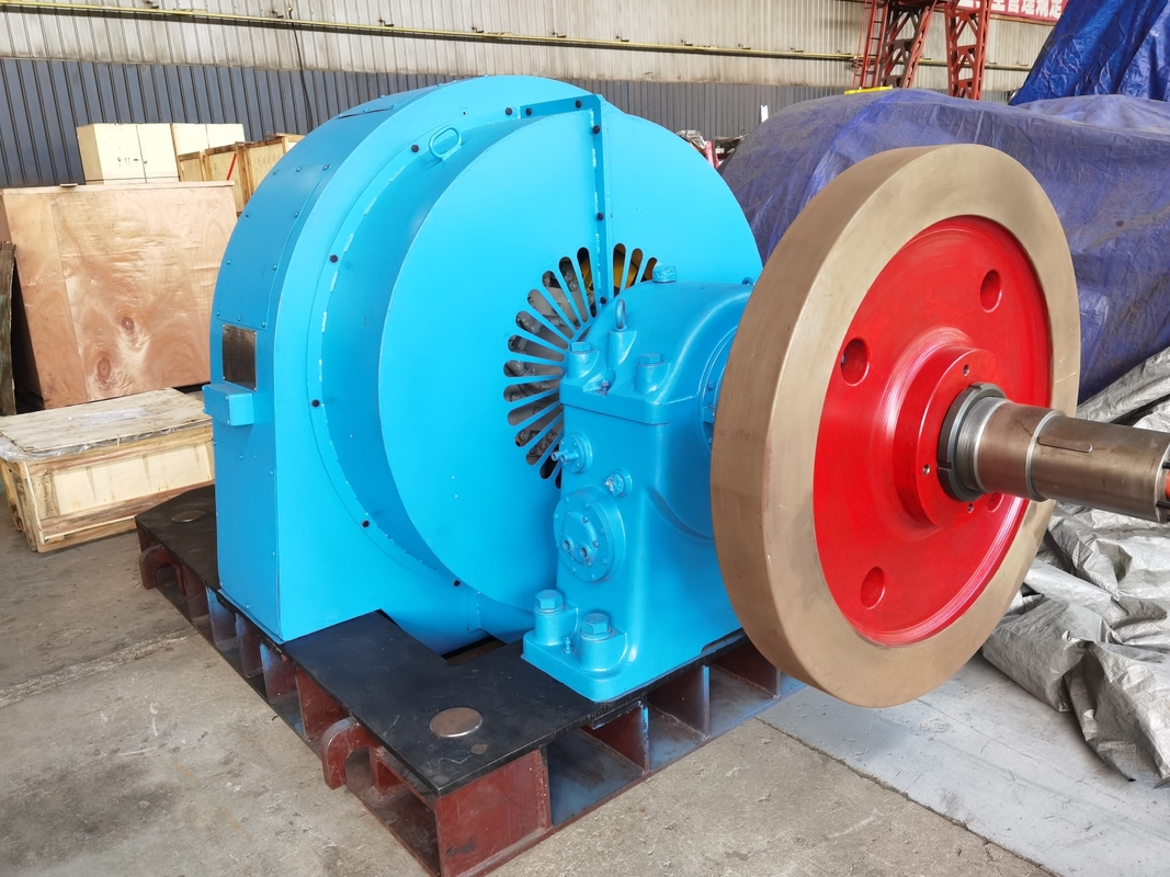 Volledig automatische controle horizontale kleine waterturbine generator met statische silicium opwinding