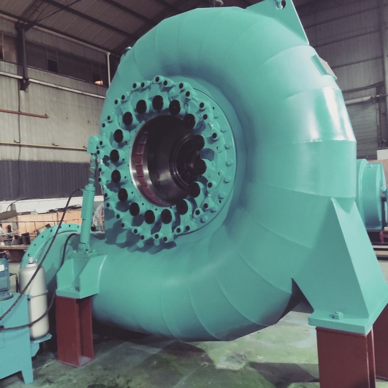 Verticale / horizontale borstelloze 50Hz/60Hz waterturbine generator met automatische handmatige bediening